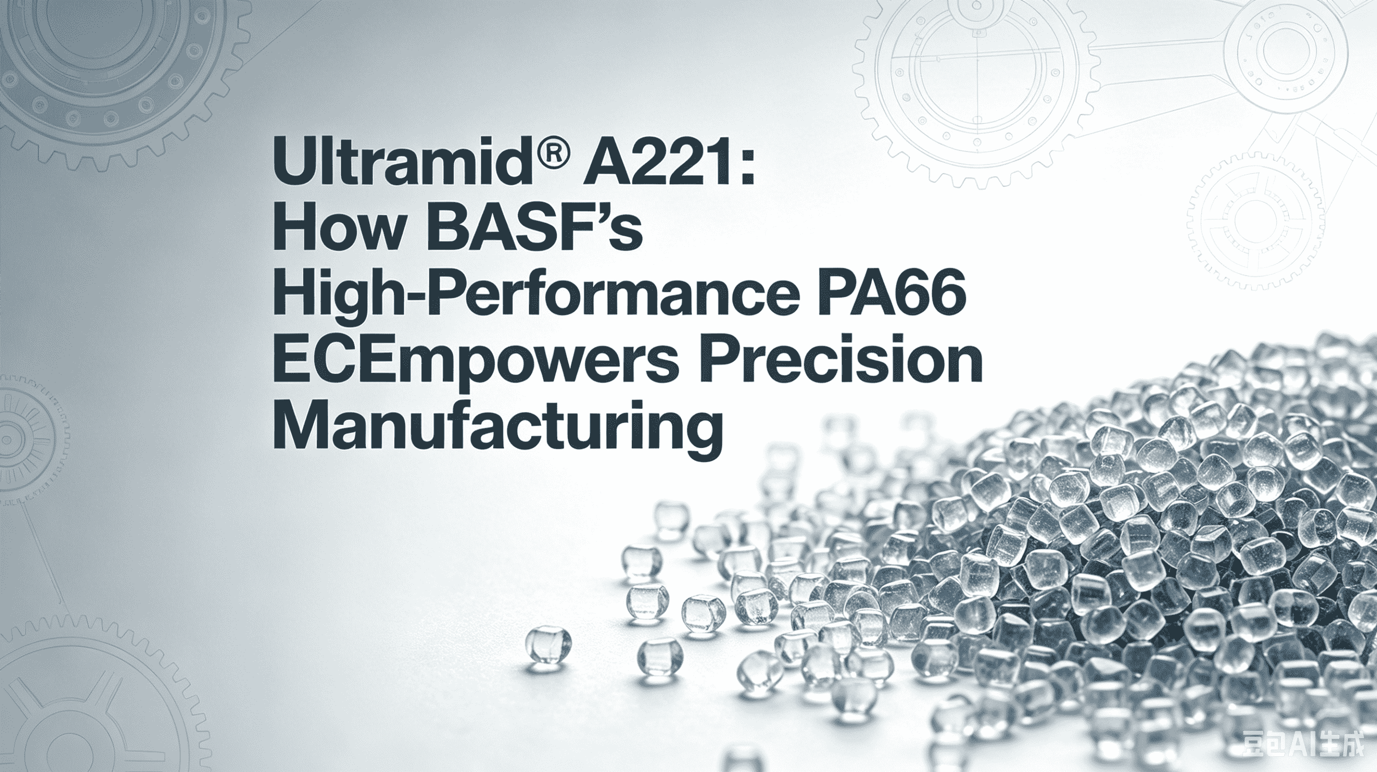 Ultramid® A221: Cum PA66 de înaltă performanță de la BASF dă putere producției de precizie